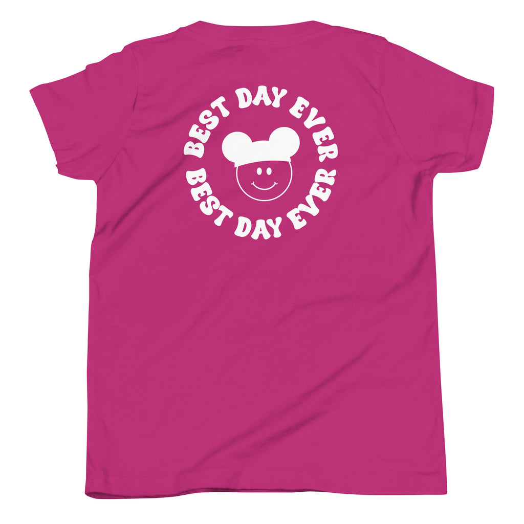 Groovy Smiles Center Smile Youth Short Sleeve T-Shirt