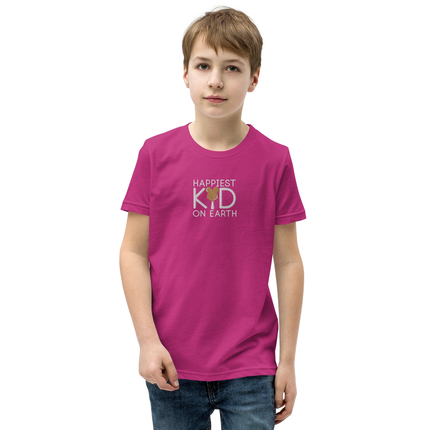 Happiest Kid on Earth Ice Cream - Youth Short Sleeve T-Shirt - CraftNOLA