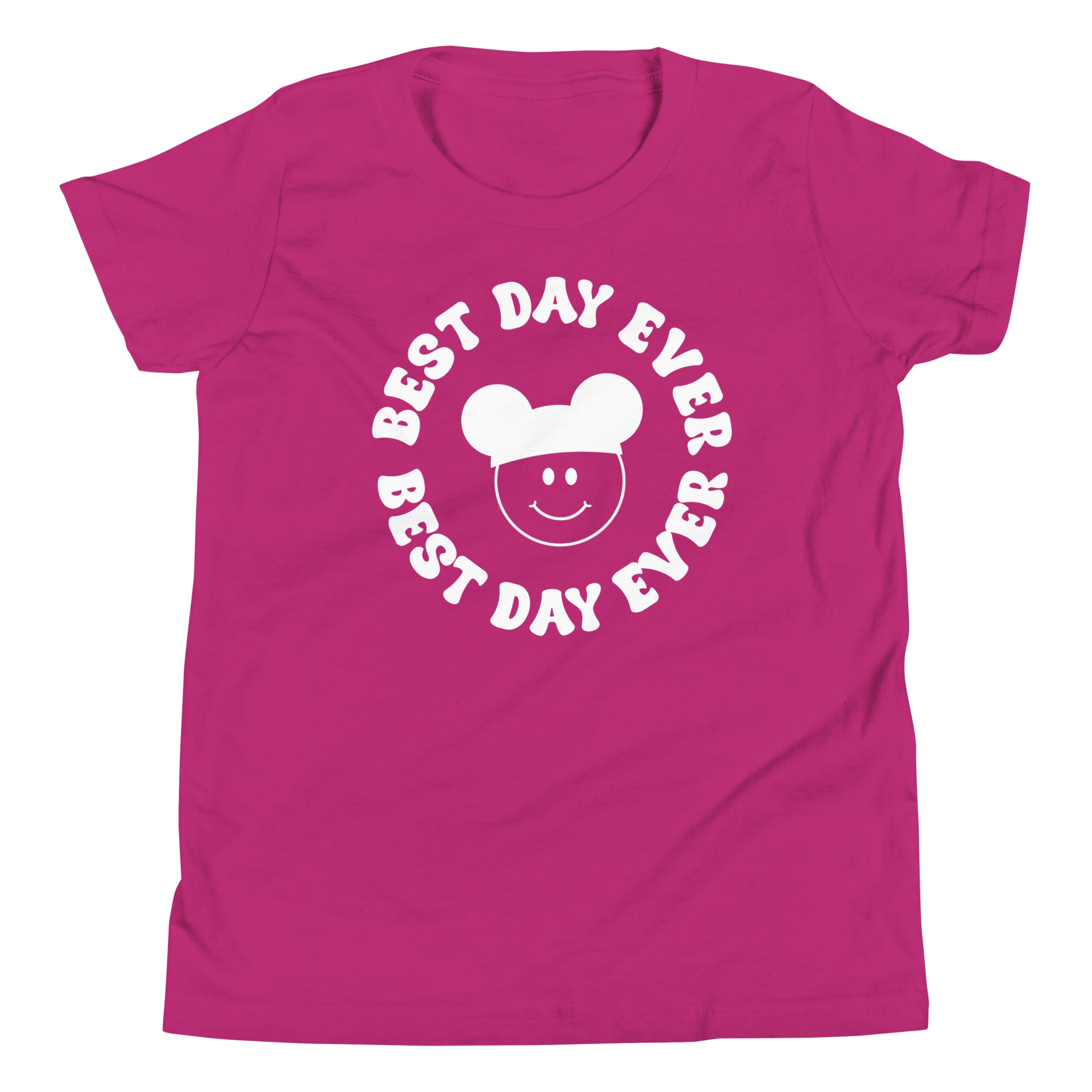 Groovy Best Day Ever Youth Short Sleeve T-Shirt