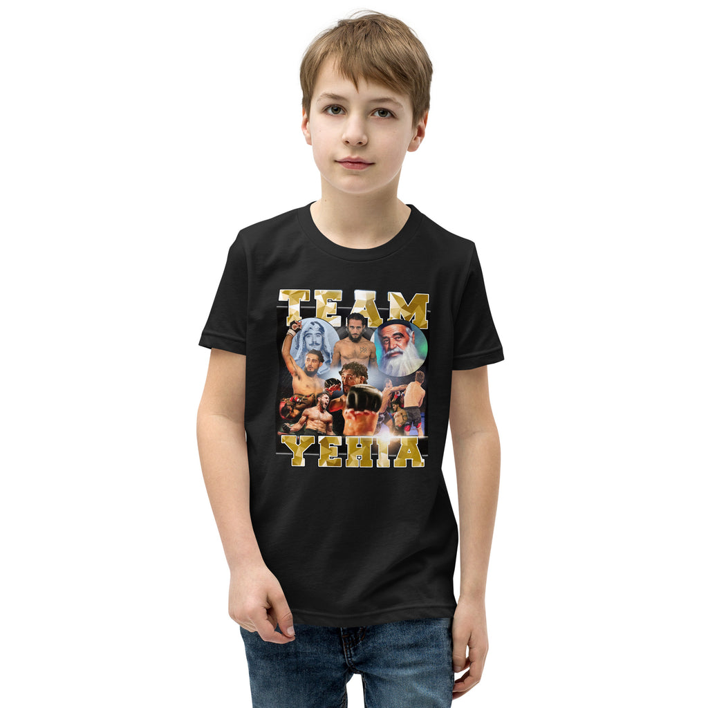 Team Yehia West Bank Gold Youth - CraftNOLA Tee - Black