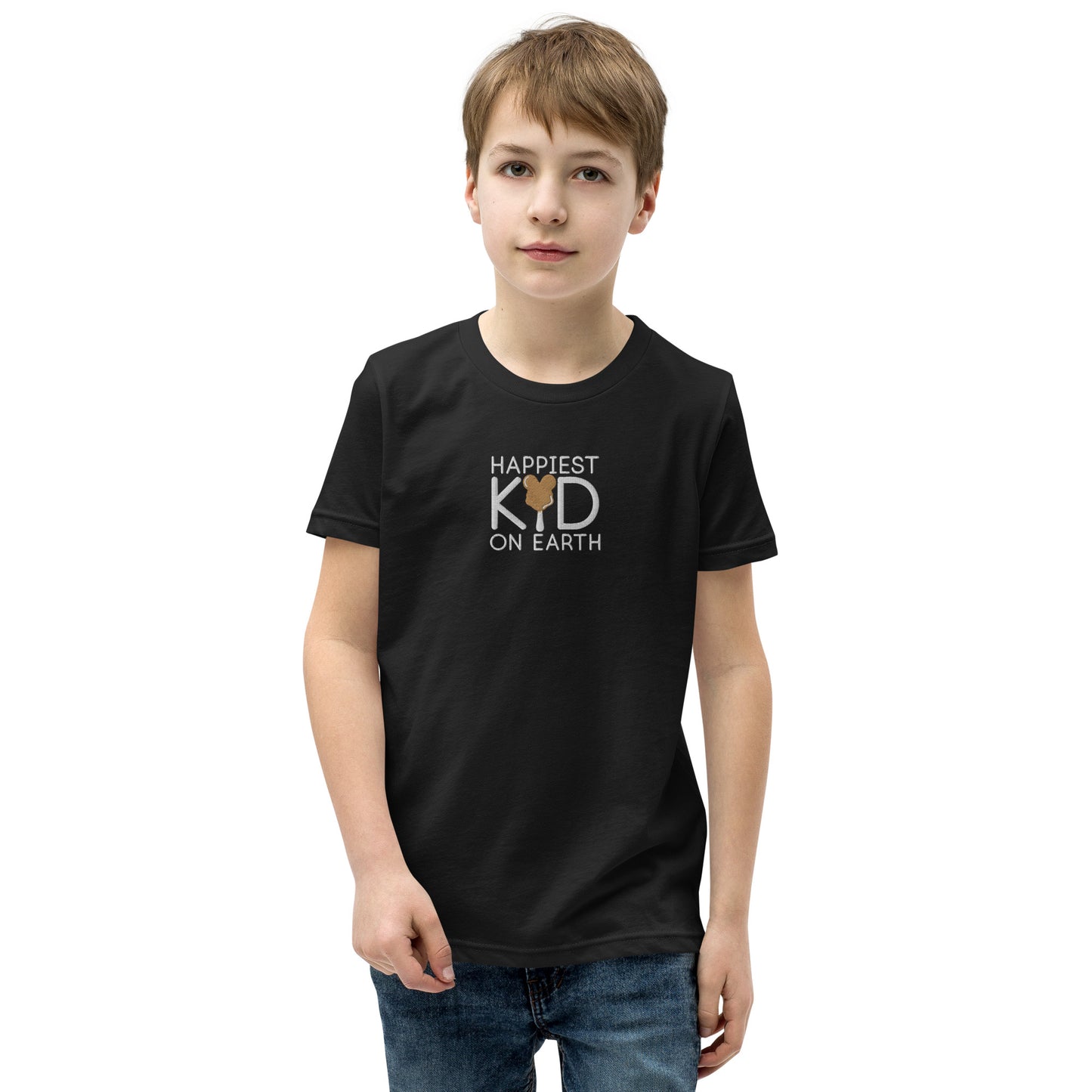 Happiest Kid on Earth Ice Cream - Youth Short Sleeve T-Shirt - CraftNOLA