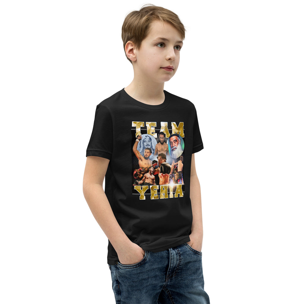 Team Yehia West Bank Gold Youth - CraftNOLA Tee - Black