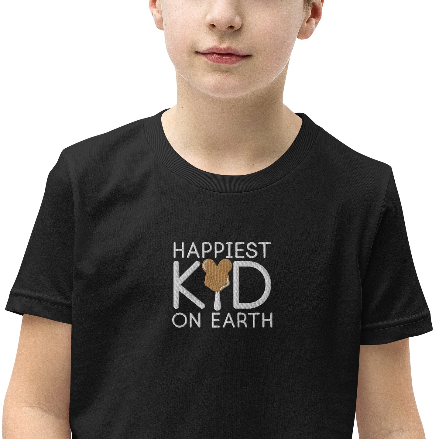 Happiest Kid on Earth Ice Cream - Youth Short Sleeve T-Shirt - CraftNOLA