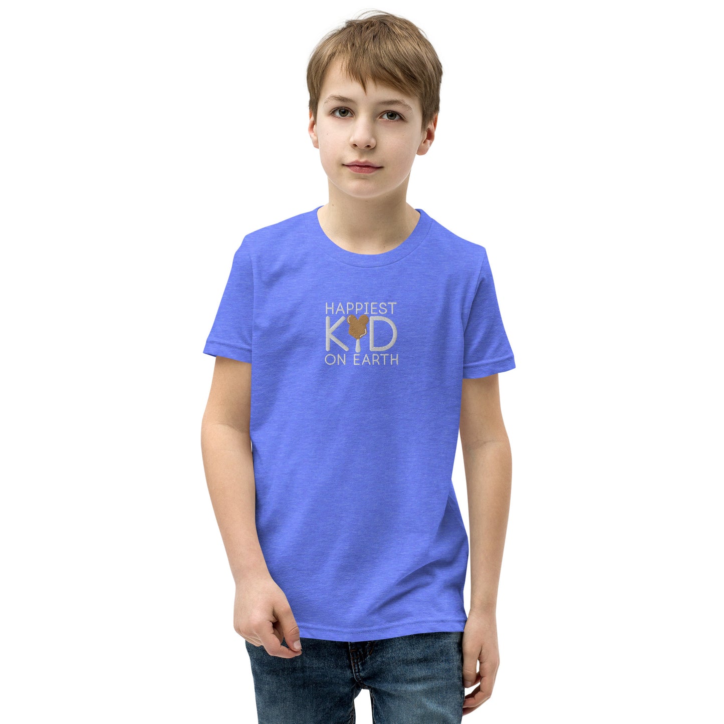 Happiest Kid on Earth Ice Cream - Youth Short Sleeve T-Shirt - CraftNOLA