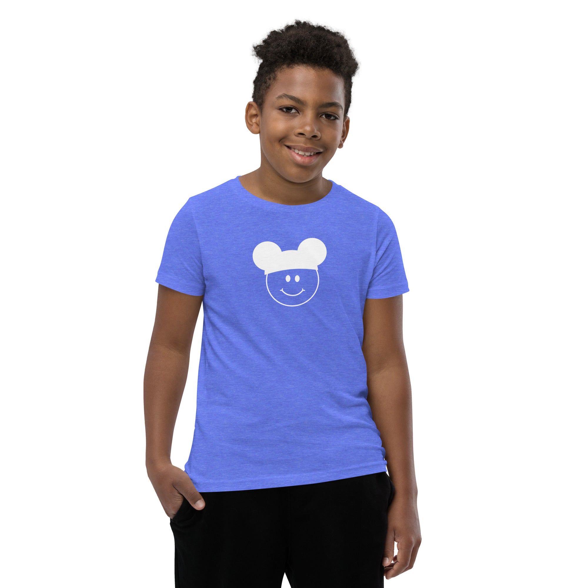 Groovy Smiles Front and Back Youth Short Sleeve T-Shirt