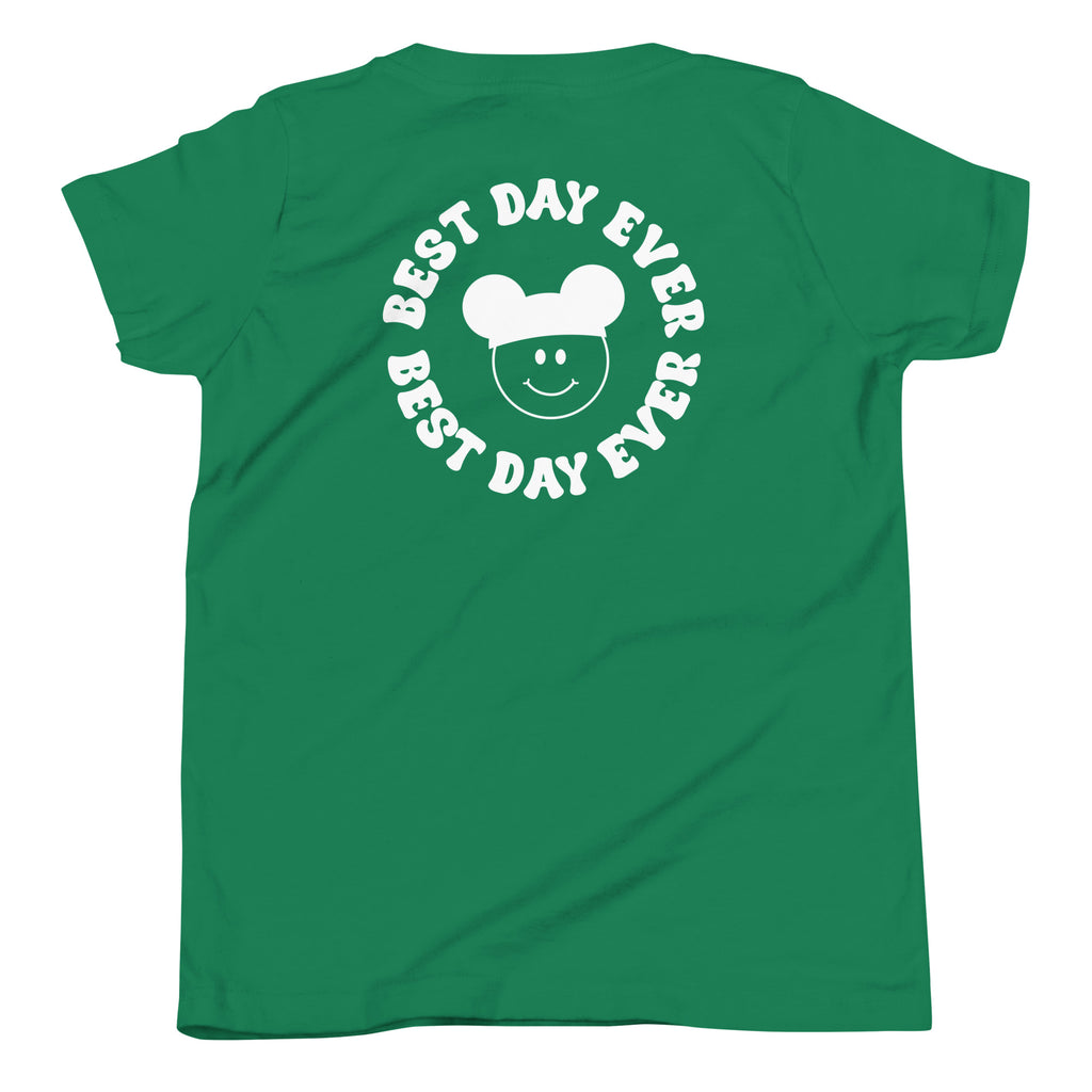 Groovy Smiles Center Smile Youth Short Sleeve T-Shirt