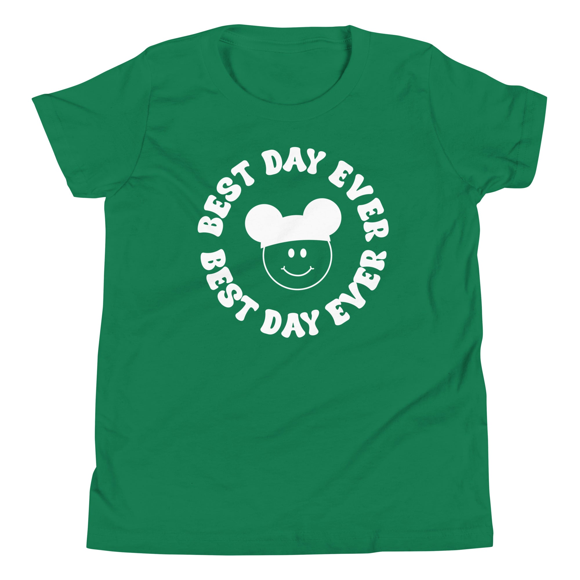 Groovy Best Day Ever Youth Short Sleeve T-Shirt