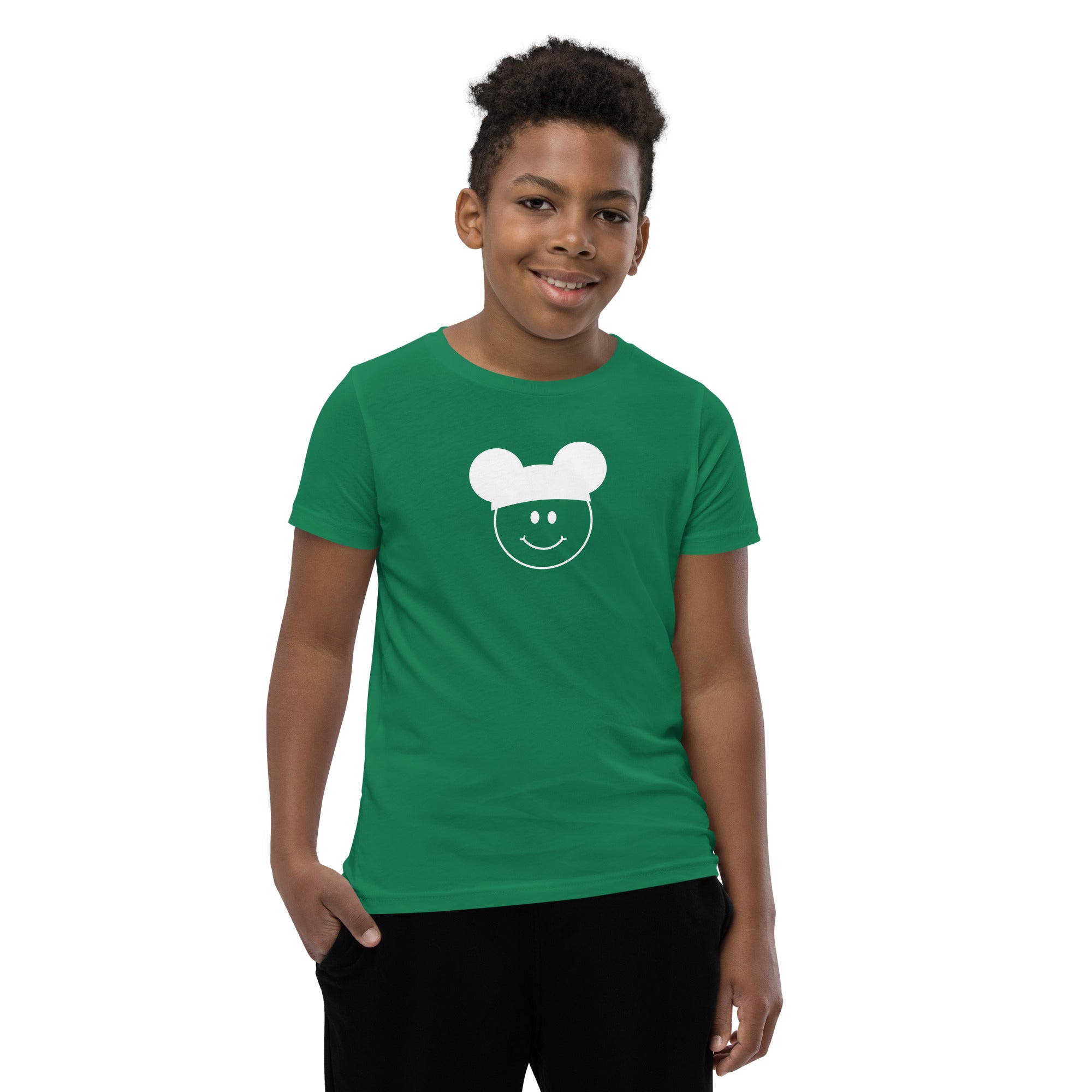 Groovy Smiles Front and Back Youth Short Sleeve T-Shirt