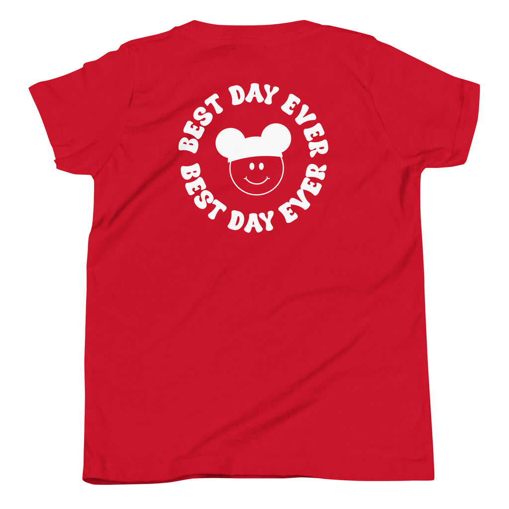 Groovy Smiles Center Smile Youth Short Sleeve T-Shirt