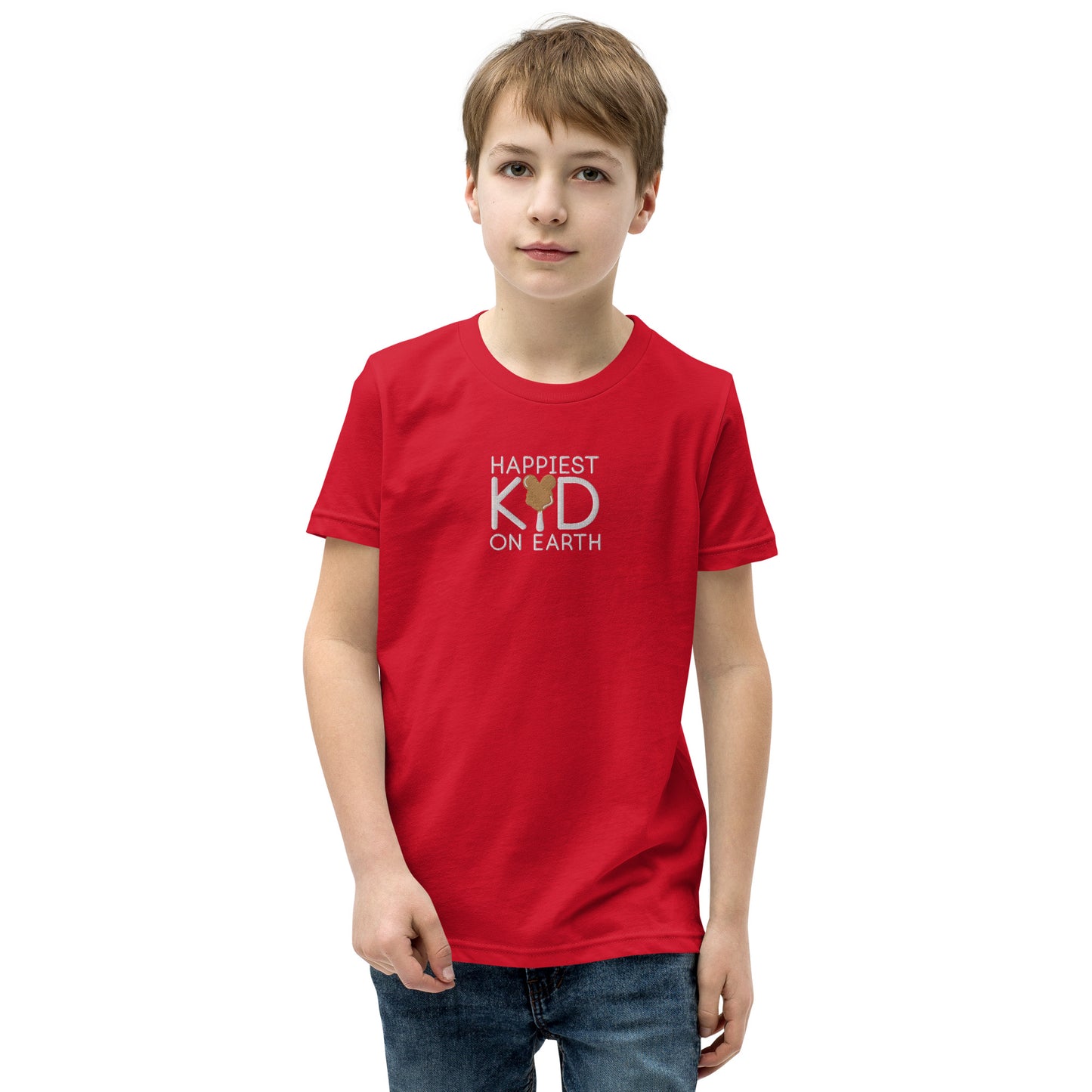 Happiest Kid on Earth Ice Cream - Youth Short Sleeve T-Shirt - CraftNOLA