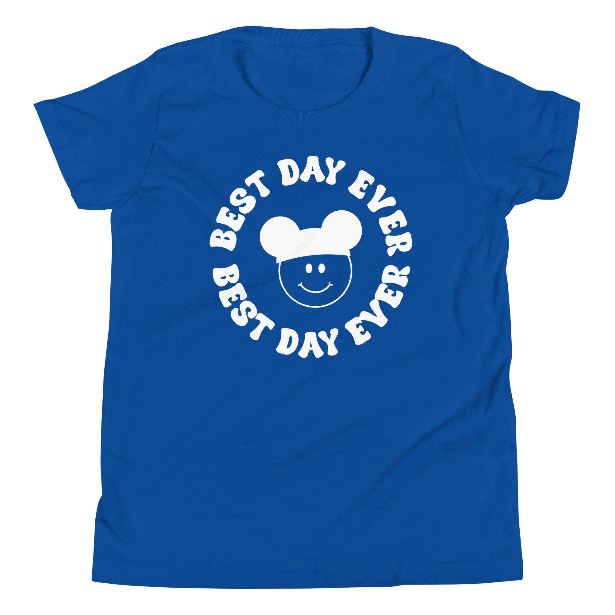Groovy Best Day Ever Youth Short Sleeve T-Shirt