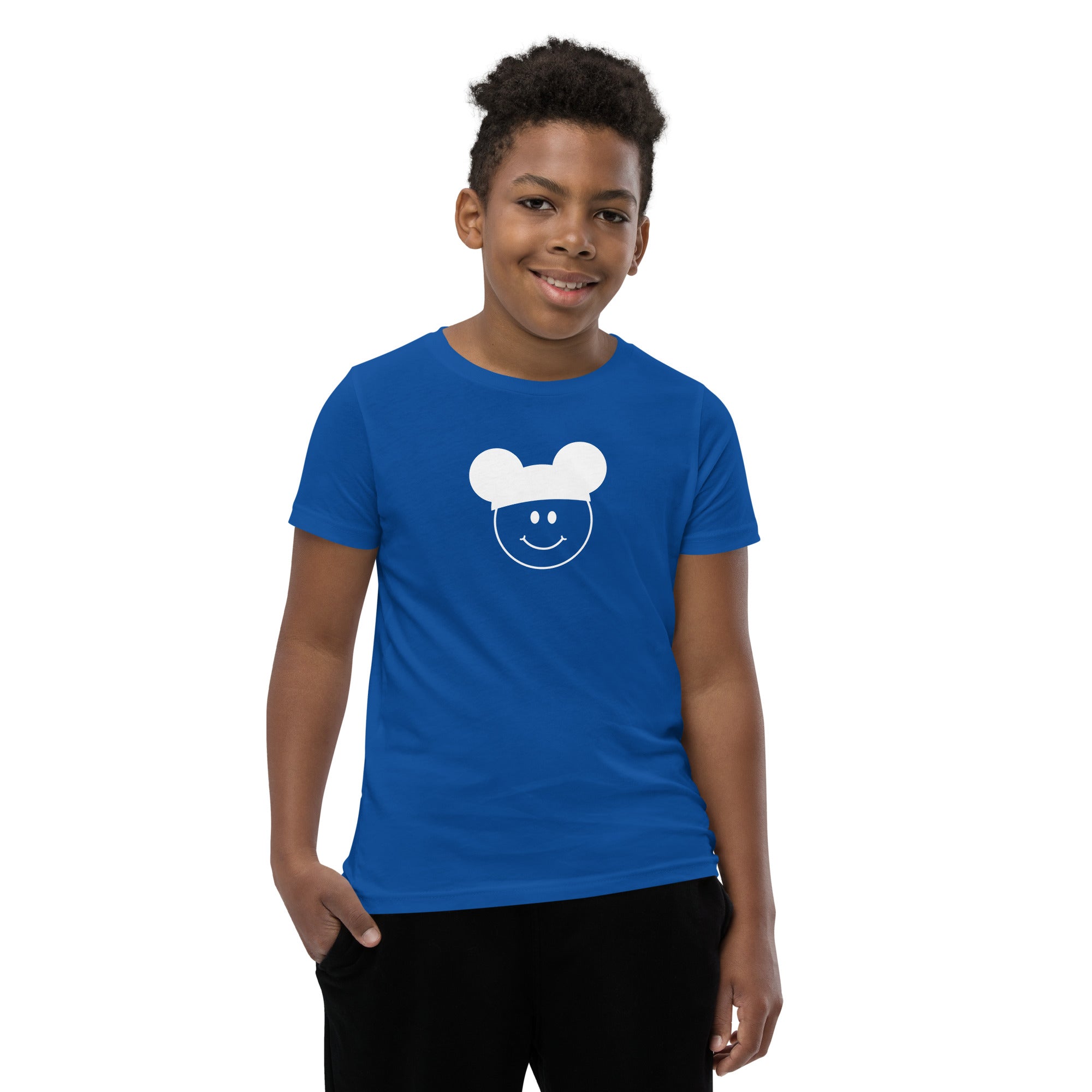 Groovy Smiles Front and Back Youth Short Sleeve T-Shirt