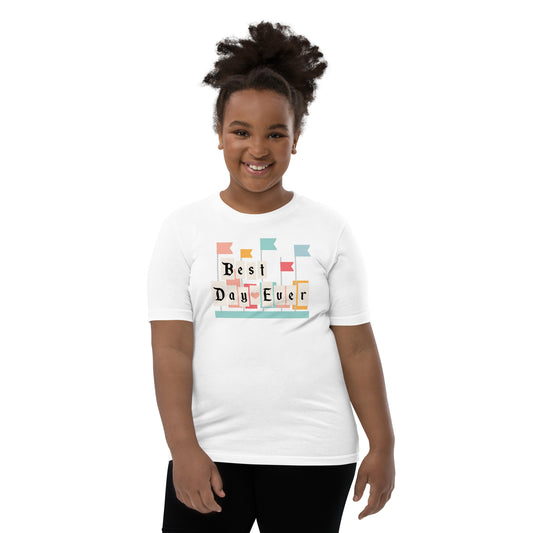 Best Day Ever! Youth Short Sleeve T-Shirt Inspired by the Magic