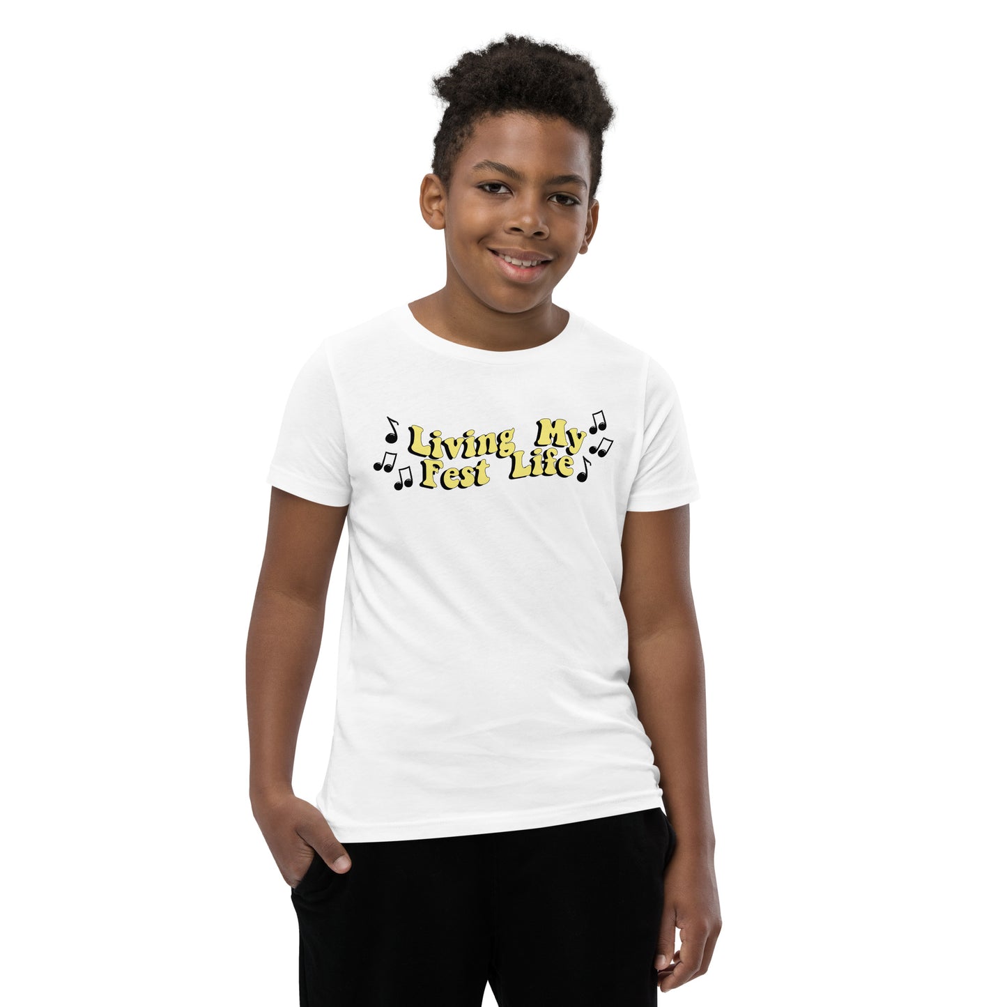 Living My Fest Life - Youth Short Sleeve T-Shirt