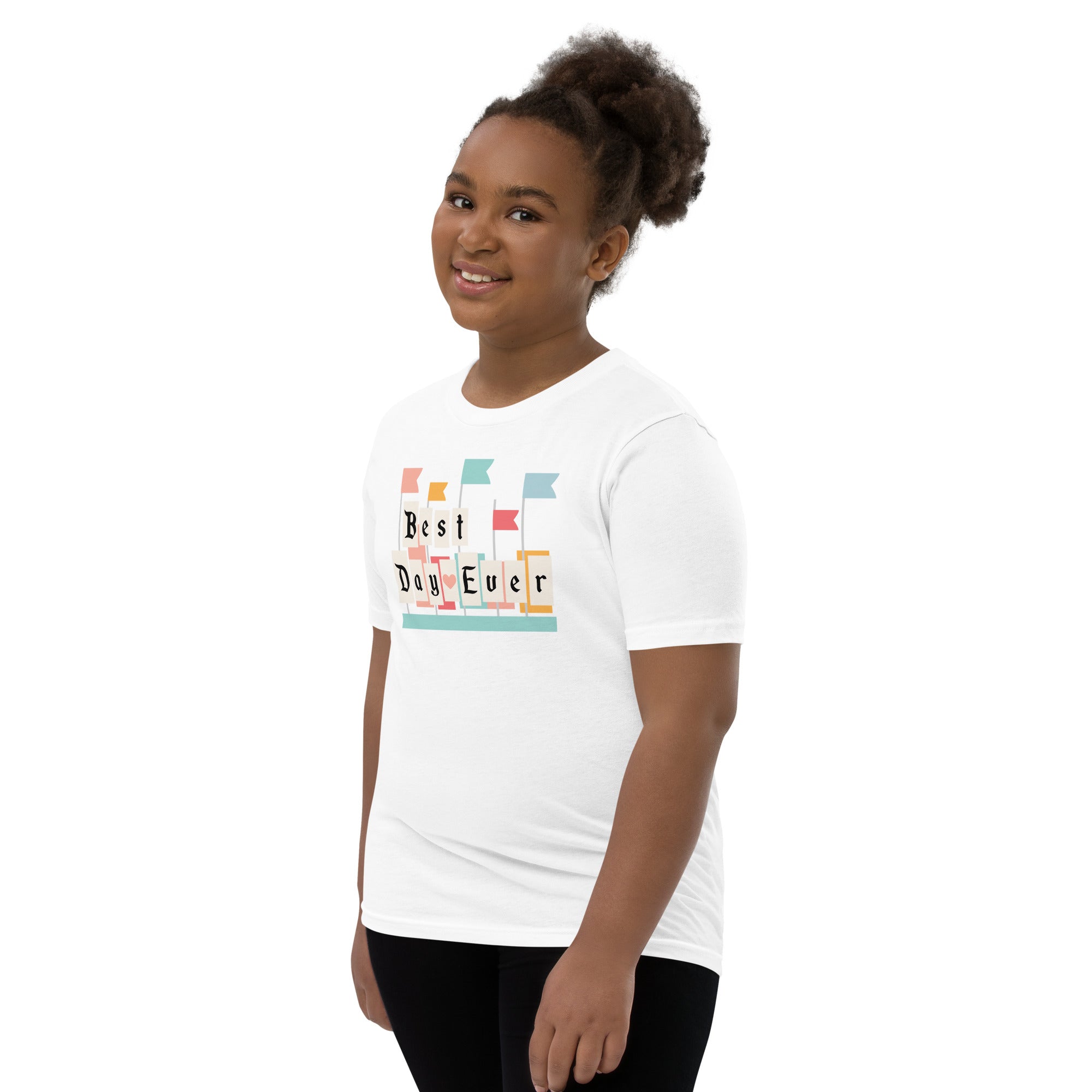 Best Day Ever! Youth Short Sleeve T-Shirt Inspired by the Magic