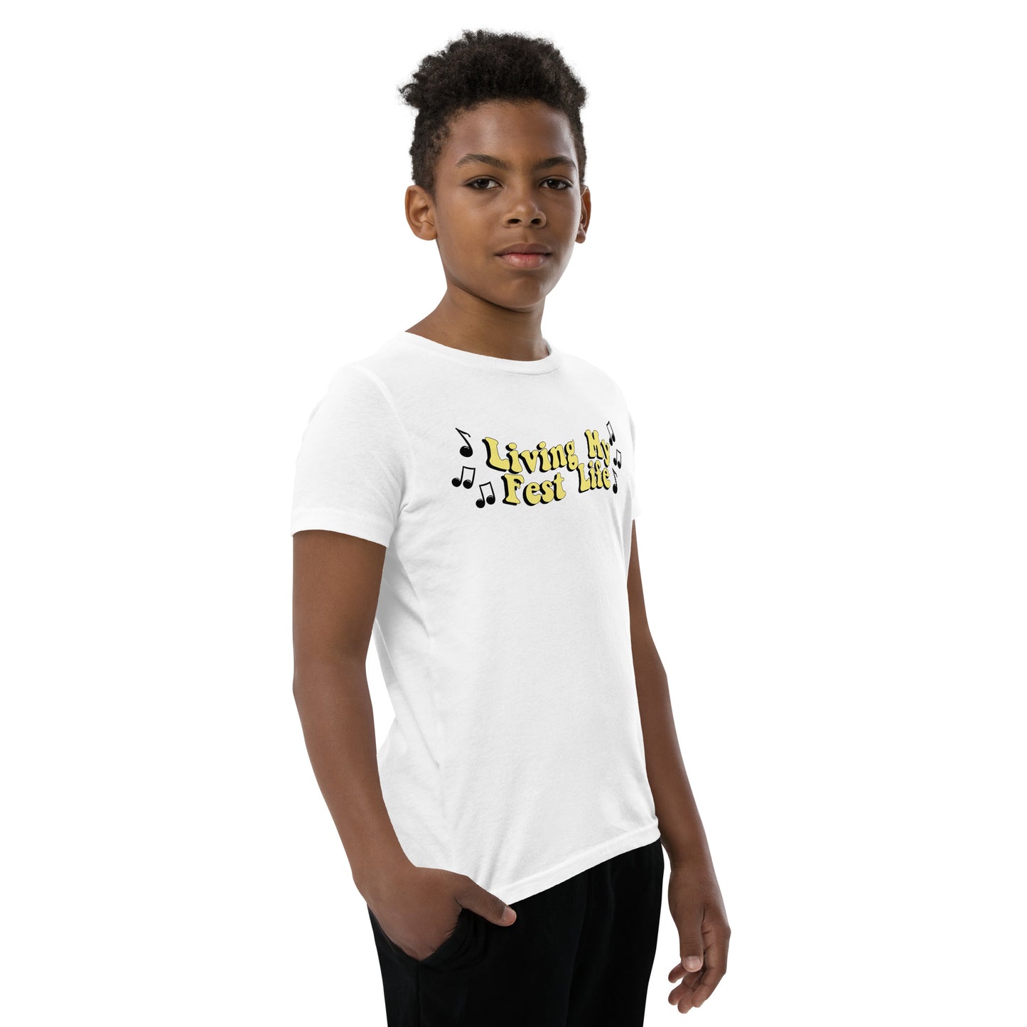 Living My Fest Life - Youth Short Sleeve T-Shirt