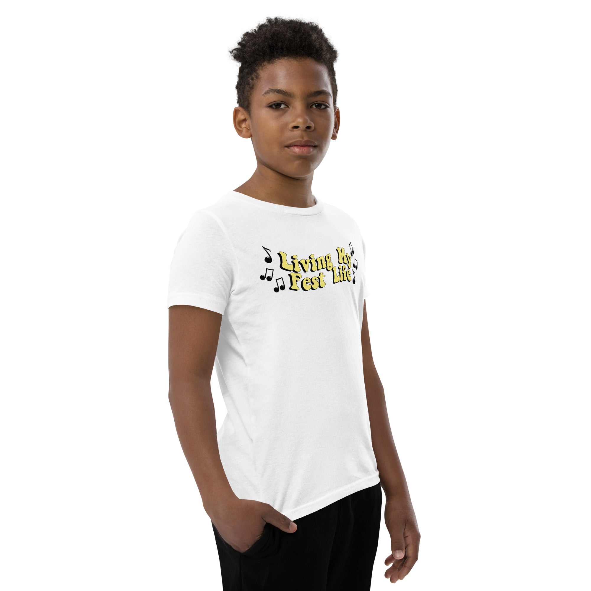Living My Fest Life - Youth Short Sleeve T-Shirt