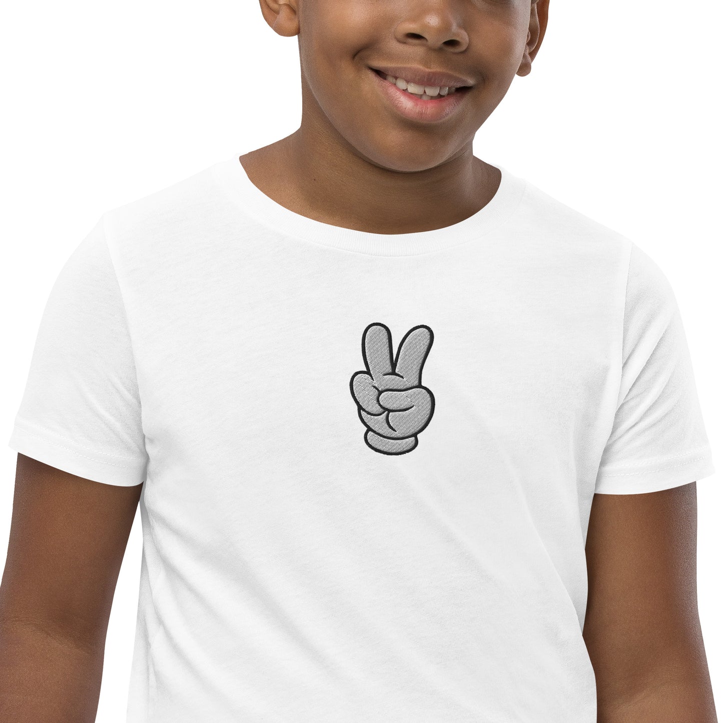 Peace Sign Youth Short Sleeve T-Shirt